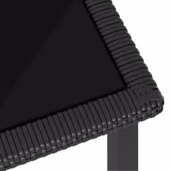 VidaXL 315114 outdoor table Black