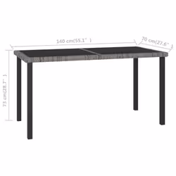 VidaXL 315118 outdoor table - Additional view 5