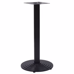 vidaXL Bistro Table Leg Replacement Table Legs Furniture Leg Black Cast Iron