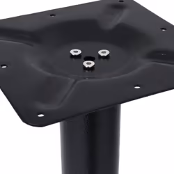 vidaXL Bistro Table Leg Replacement Table Legs Furniture Leg Black Cast Iron