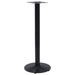 vidaXL Bistro Table Leg Replacement Table Legs Furniture Leg Black Cast Iron