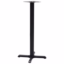 vidaXL Bistro Table Leg Black Cast Iron Replacement Furniture Multi Sizes - 56 x 56 x 107 cm
