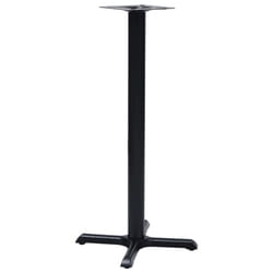 vidaXL Bistro Table Leg Black Cast Iron Replacement Furniture Multi Sizes - 56 x 56 x 107 cm