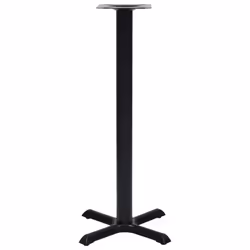 vidaXL Bistro Table Leg Black Cast Iron Replacement Furniture Multi Sizes - 56 x 56 x 107 cm