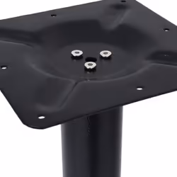 vidaXL Bistro Table Leg Black Cast Iron Replacement Furniture Multi Sizes - 56 x 56 x 107 cm - Additional view 4