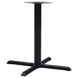 vidaXL Bistro Table Leg Black Cast Iron Replacement Furniture Multi Sizes - 76 x 76 x 72 cm