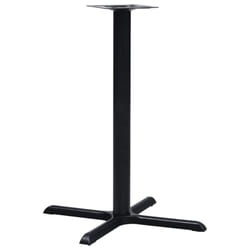 vidaXL Bistro Table Leg Black Cast Iron Replacement Furniture Multi Sizes - 76 x 76 x 107 cm