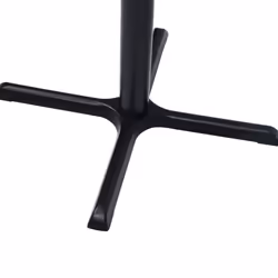 vidaXL Bistro Table Leg Black Cast Iron Replacement Furniture Multi Sizes - 76 x 76 x 107 cm - Additional view 4
