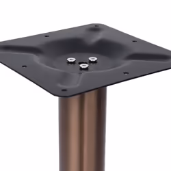vidaXL Bistro Table Leg Replacement Table Legs Desk Furniture Leg Cast Iron - 45 x 107 cm