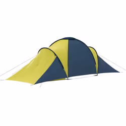 vidaXL Camping Tent 6 Persons Blue and Yellow Outdoor Hiking Sleeping House - Additional view 6