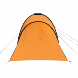 vidaXL Camping Tent 6 Persons Grey and Orange Outdoor Hiking Sleeping House - Additional view 6