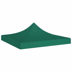 vidaXL Party Tent Roof Green 270 g/m² Replacement Canopy Gazebo Top Cover