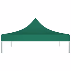 vidaXL Party Tent Roof Green 270 g/mÂ² Replacement Canopy Gazebo Top Cover