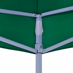 vidaXL Party Tent Roof 6x3 m Green 270 g/mÂ² Replacement Canopy Gazebo Cover - Additional view 4