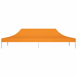 vidaXL Party Tent Roof 6x3 m Orange 270 g/mÂ² Replacement Canopy Gazebo Cover