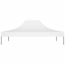 vidaXL Party Tent Roof 4x3 m White 270 g/mÂ² Replacement Canopy Gazebo Cover