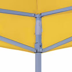 vidaXL Party Tent Roof 4.5x3 m Yellow 270 g/mÂ² Replacement Canopy Gazebo Cover - Additional view 4