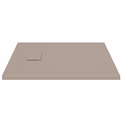 vidaXL Shower Base Tray SMC Brown 80x80 cm Modern Bathroom Shower Receptor - Additional view 3