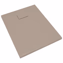 vidaXL Shower Base Tray SMC Brown 90x70 cm Modern Bathroom Shower Receptor - Additional view 2