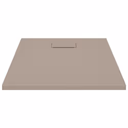 vidaXL Shower Base Tray SMC Brown 90x70 cm Modern Bathroom Shower Receptor - Additional view 3