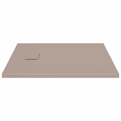 vidaXL Shower Base Tray SMC Brown 90x80 cm Modern Bathroom Shower Receptor - Additional view 4