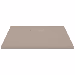 vidaXL Shower Base Tray SMC Brown 90x90 cm Modern Bathroom Shower Receptor - Additional view 2