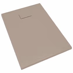 vidaXL Shower Base Tray SMC Brown 100x70 cm Modern Bathroom Shower Receptor - Additional view 2