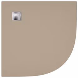 vidaXL Shower Base Tray SMC Brown 90x90 cm Modern Bathroom Shower Receptor - Additional view 5