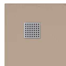 vidaXL Shower Base Tray SMC Brown 90x90 cm Modern Bathroom Shower Receptor - Additional view 6