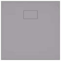 vidaXL Shower Base Tray SMC Grey 80x80 cm Modern Bathroom Shower Receptor - Additional view 5