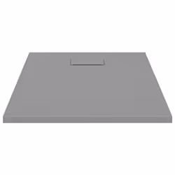vidaXL Shower Base Tray SMC Grey 90x70 cm Modern Bathroom Shower Receptor - Additional view 2