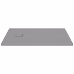 vidaXL Shower Base Tray SMC Grey 90x70 cm Modern Bathroom Shower Receptor - Additional view 3