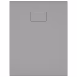 vidaXL Shower Base Tray SMC Grey 90x70 cm Modern Bathroom Shower Receptor - Additional view 6