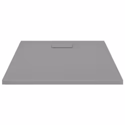 vidaXL Shower Base Tray SMC Grey 100x80 cm Modern Bathroom Shower Receptor - Additional view 2