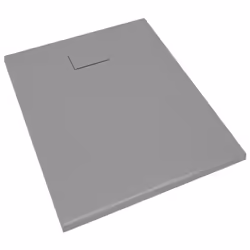 vidaXL Shower Base Tray SMC Grey 100x80 cm Modern Bathroom Shower Receptor - Additional view 4