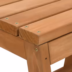 vidaXL Solid Firwood Foldable Step Stool Ladder Scaffolding Step up Stool - Additional view 6