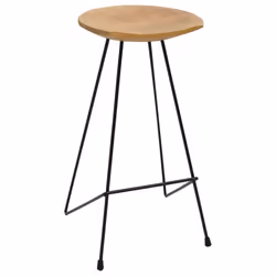 vidaXL Bar Set 3 Piece Dining Table&Chairs Home Furniture Kitchen White/Black - white - Additional view 6