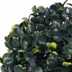 vidaXL 4x Artificial Boxwood Balls 12 cm Floral Hanging Decoration Fake Plant