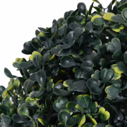 vidaXL 2x Artificial Boxwood Balls 45 cm Floral Hanging Decoration Fake Plant