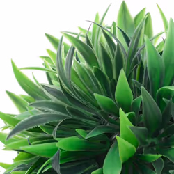 vidaXL 2/4x Artificial Boxwood Balls Floral Decoration Fake Plant Multi Sizes - 15 cm