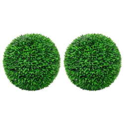 vidaXL 2/4x Artificial Boxwood Balls Floral Decoration Fake Plant Multi Sizes - 55 cm
