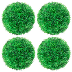 vidaXL 4x Artificial Boxwood Balls 12 cm Fake Plant Floral Hanging Decoration