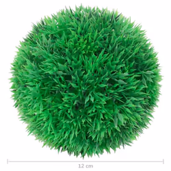 vidaXL 4x Artificial Boxwood Balls 12 cm Fake Plant Floral Hanging Decoration