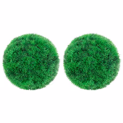 vidaXL 4x Artificial Boxwood Balls Fake Plant Floral Decoration Multi Sizes - 22 cm