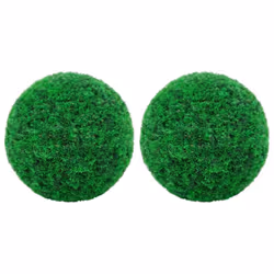 vidaXL 4x Artificial Boxwood Balls Fake Plant Floral Decoration Multi Sizes - 35 cm
