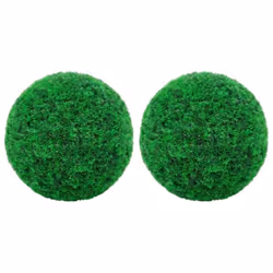 vidaXL 2x Artificial Boxwood Balls 52 cm Fake Plant Floral Hanging Decoration