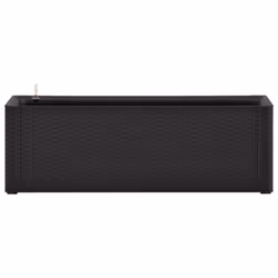 vidaXL Garden Raised Bed with Self Watering System Anthracite 100 cm Planter - Additional view 3