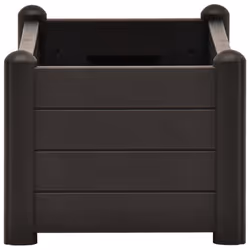 vidaXL Garden Raised Bed PP Anthracite Outdoor Planter Planting Plant Box