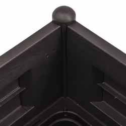 vidaXL Garden Raised Bed PP Anthracite Outdoor Planter Planting Plant Box - Additional view 4
