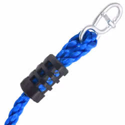 vidaXL Climbing Net Blue Kids Outdoor Recreation Training Net Rope Ladder